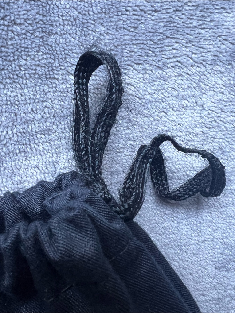 Black Saint Laurent Dust Bag With DrawString 13.5” x 12” Lined Italy YSL - Picture 7 of 9